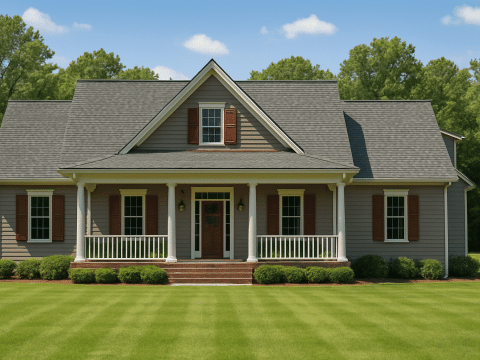Elegant Southern Home Plan with CAD Blueprint Designs