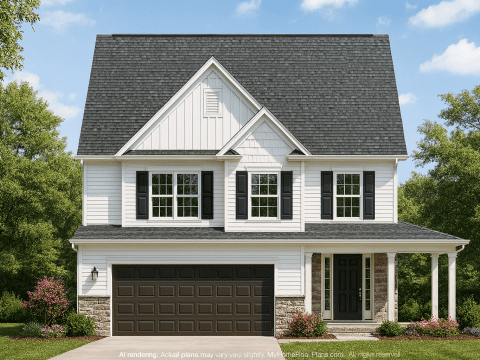 Home Floor Plan Designs Blueprint for 1798 Sq. Ft. 3-Bed Home