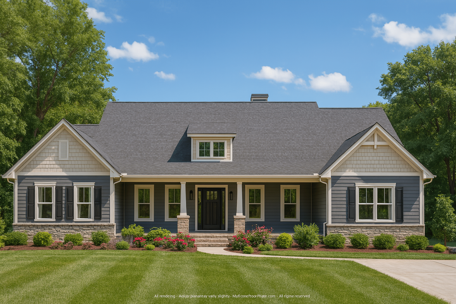 Luxury 2-Story House Plan with Wine Room & Outdoor Kitchen