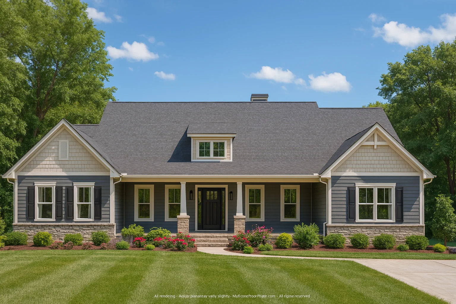 Luxury 2-Story House Plan with Wine Room & Outdoor Kitchen