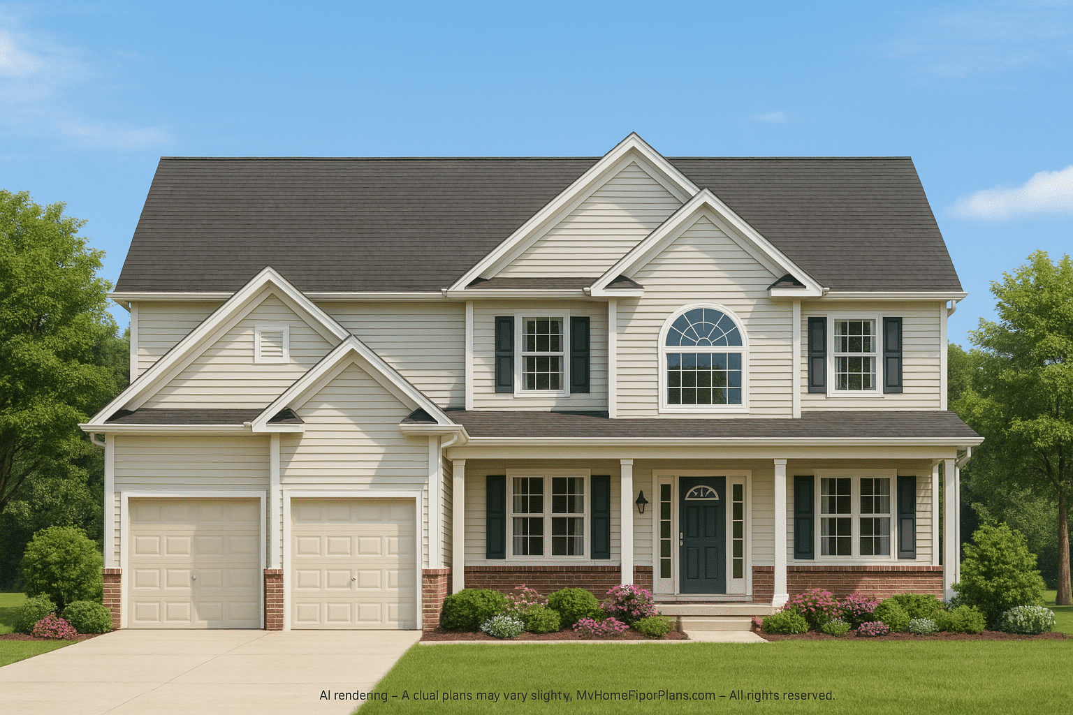 Luxury House Plan with 3 Stories, Vaulted Ceilings & Modern CAD Designs