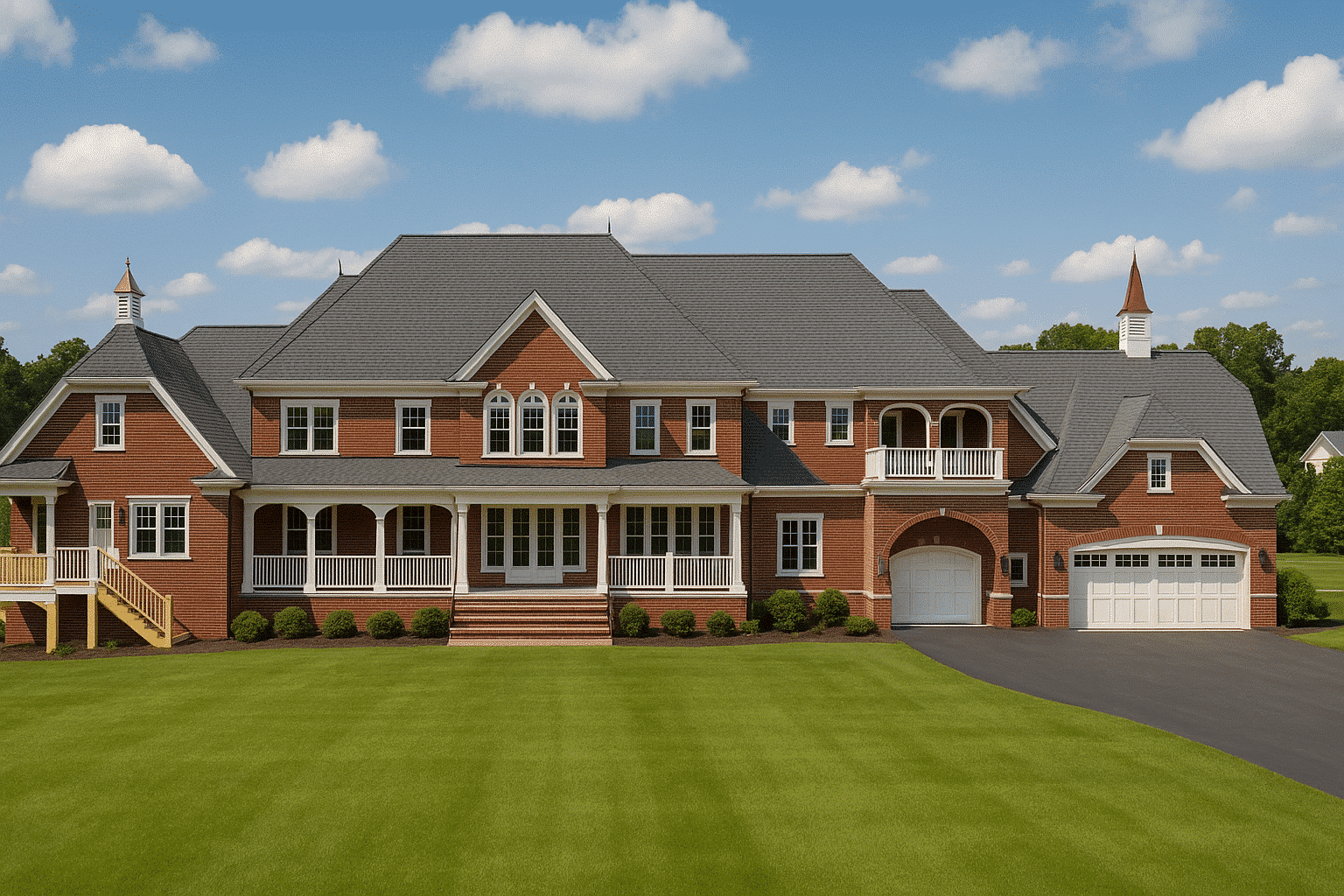 Luxury Victorian Home Floor Plan with Grand Architecture & CAD Blueprints