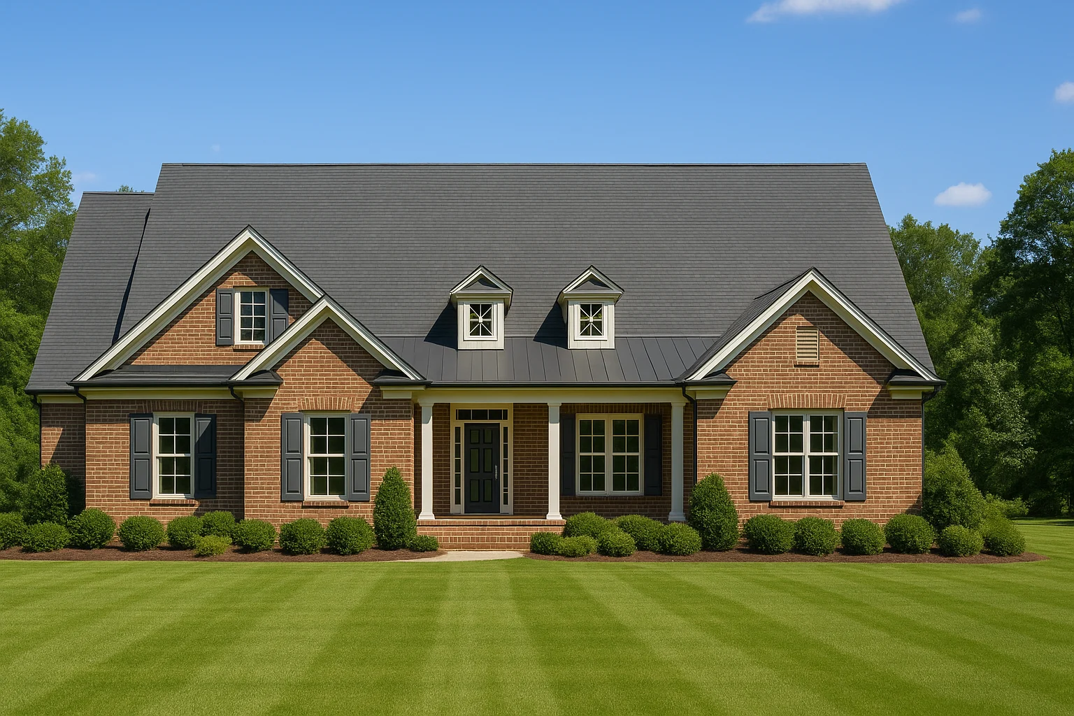 Modern 1.5-Story House Plan with Craftsman Character & CAD Blueprint