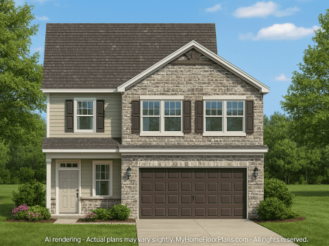Modern Craftsman Home Plan with CAD Floor Plans and Designs