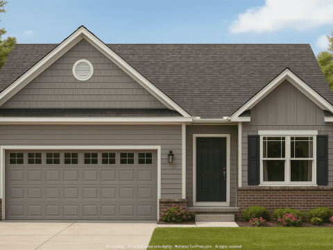 Modern Craftsman Home Plan with Spacious 3 Bedrooms and CAD Blueprint