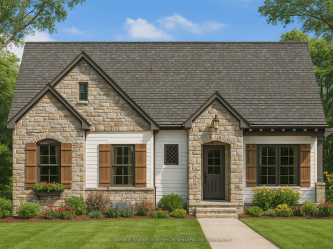 Modern Craftsman Home Plan with Spacious Layout and Custom CAD Designs