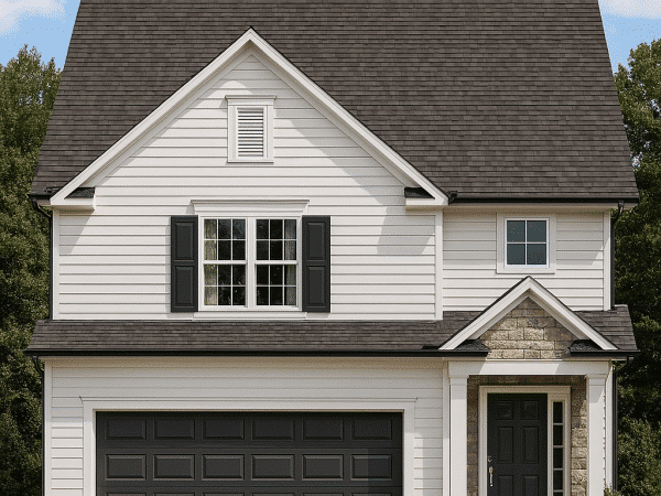 Modern Craftsman House Plan with 2 Stories & CAD Blueprints