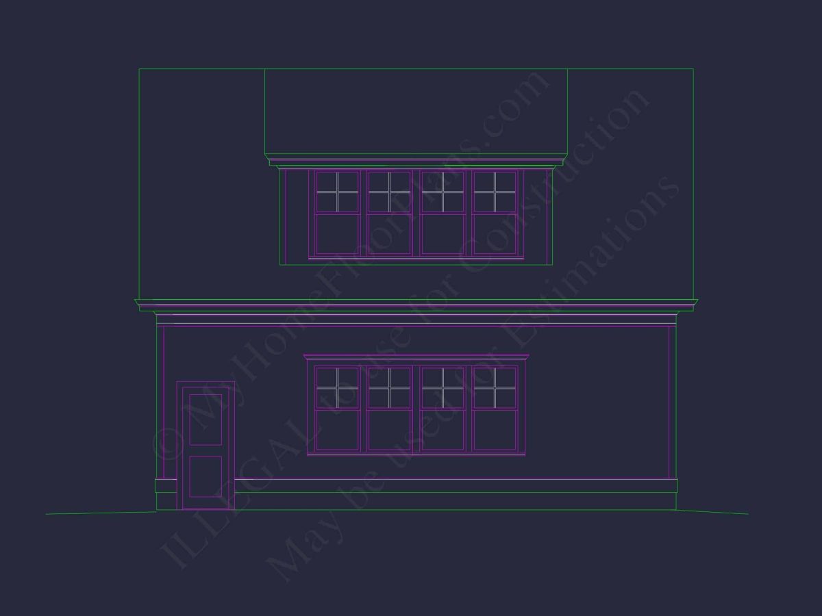 Modern Garage Home Plan with Workshop and Living Space