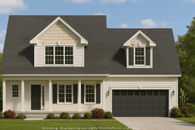 Modern Home Plan with Detailed CAD Designs & Floor Blueprints