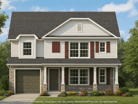 Charming 1-Story Cottage House Plan with Cozy Layout & CAD Designs