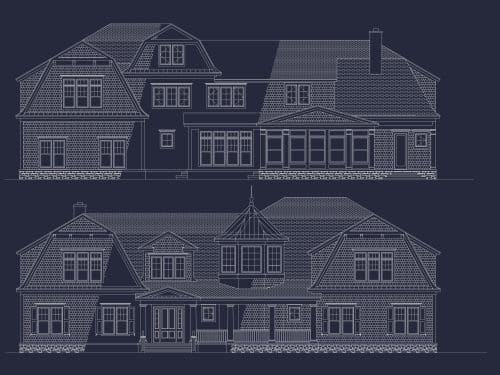 Farmhouse House Plan Design - My Home Floor Plans