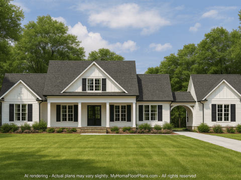 Simple Garage Floor Plan 2-Bay CAD Blueprint for Efficient Storage