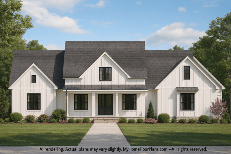 Spacious 1.5-Story House Plan with CAD Design & Bonus Features