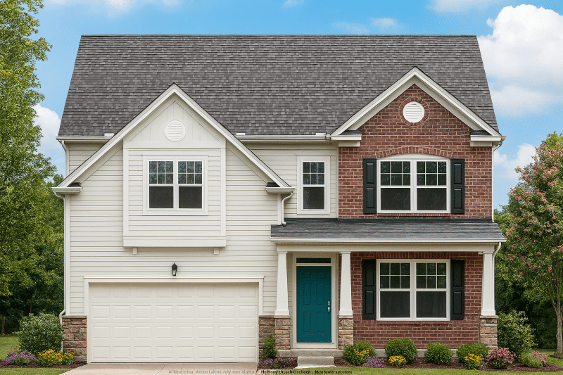 Spacious 3-Story House Plan with Traditional Style and CAD Blueprints