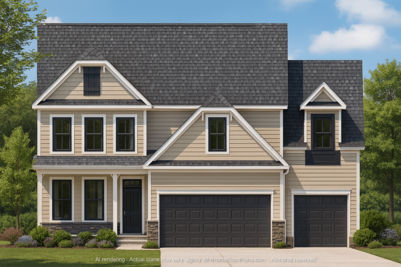 Spacious 4-Bedroom House Plan with CAD Designs & Blueprint Details