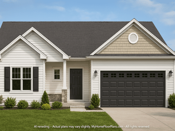 Spacious Craftsman Home Plan with CAD Floor Designs