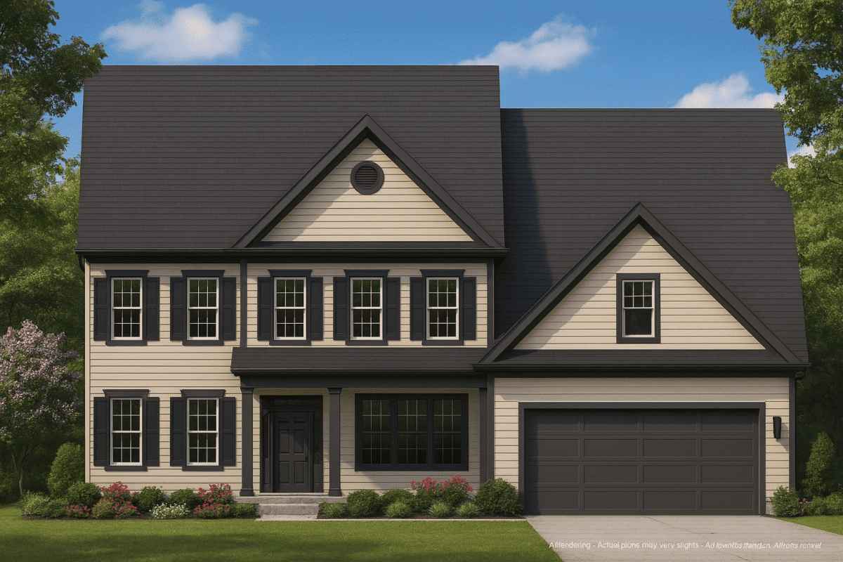 Spacious Home Floor Plan with 4 Bedrooms & CAD Designs