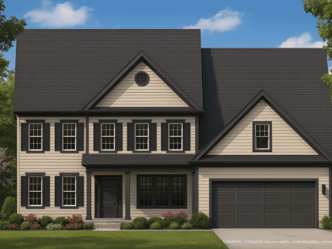 Spacious Home Floor Plan with 4 Bedrooms & CAD Designs