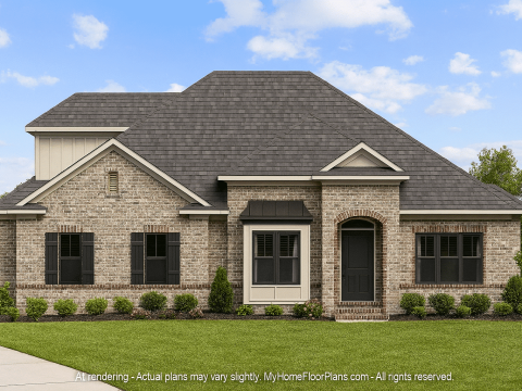 Spacious Home Floor Plan with Blueprints and Modern Designs