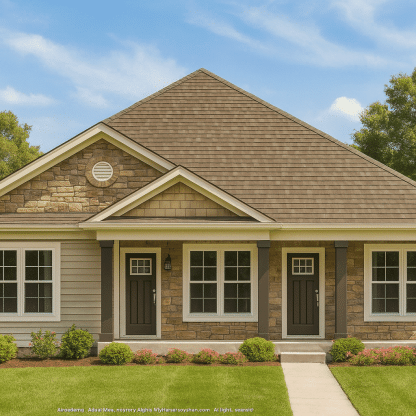 Spacious Ranch Home Plan with 3 Bedrooms and CAD Designs