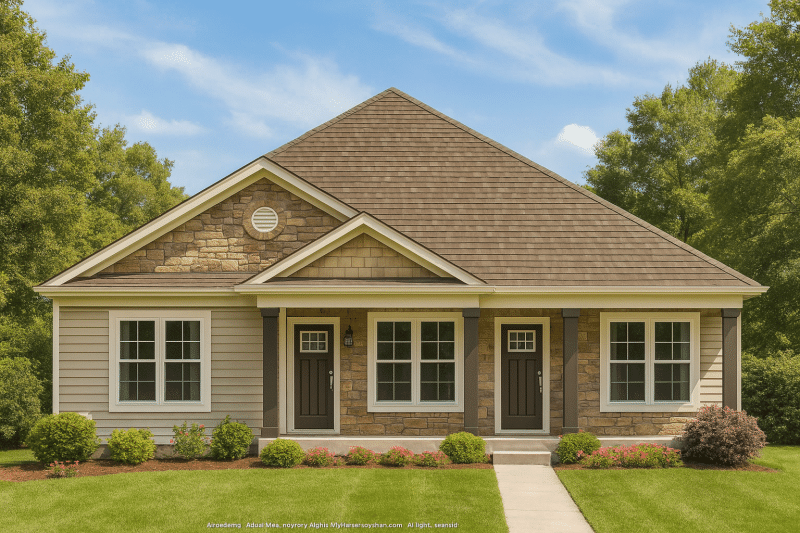 Spacious Ranch Home Plan with 3 Bedrooms and CAD Designs