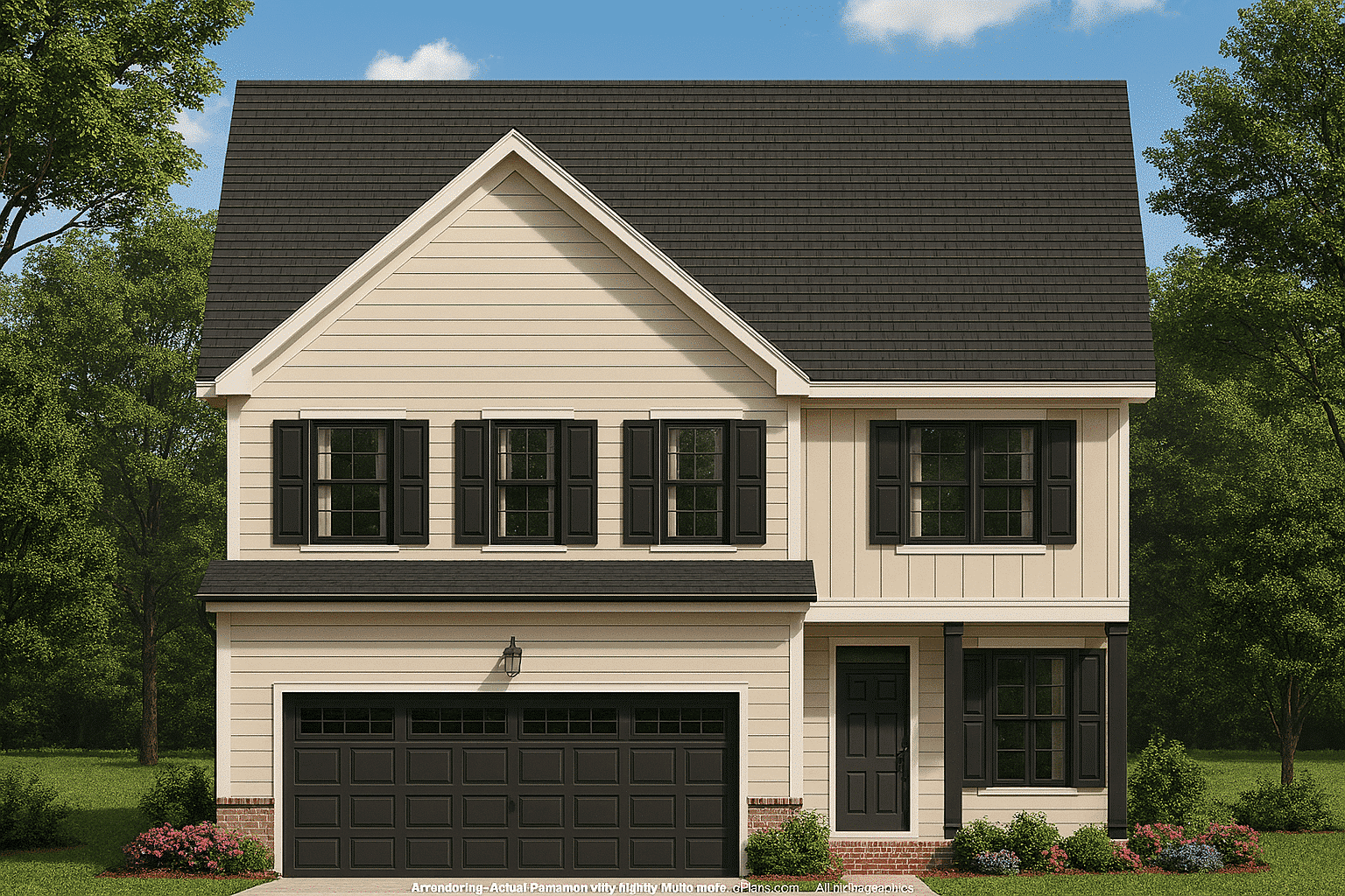 Stunning 2-Story House Plan with CAD Blueprints & Classic Style