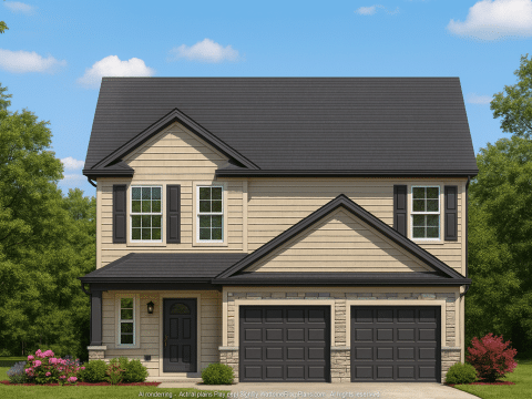 Stunning 2-Story House Plan with CAD Designs & Open Floor Layout