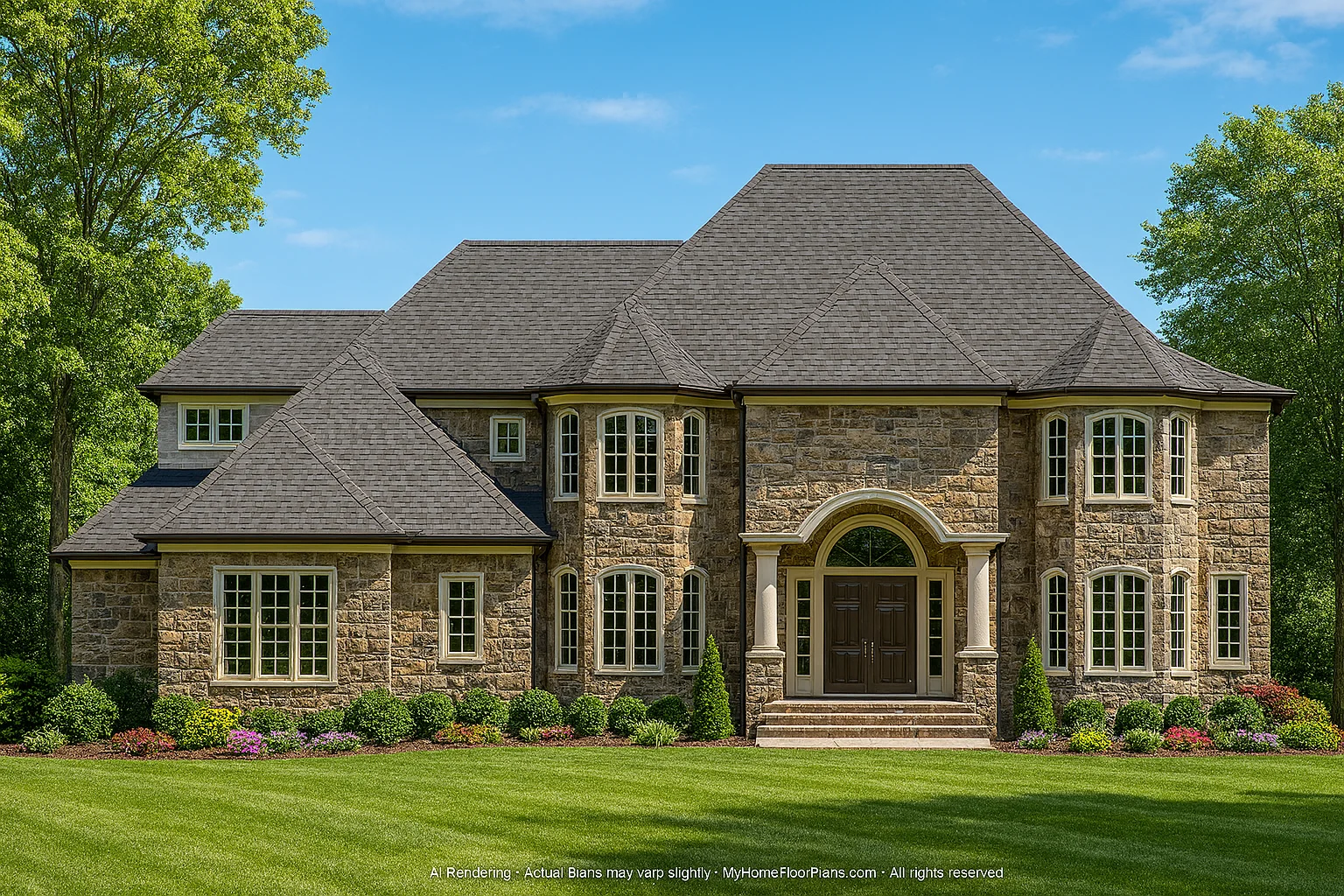 Stunning 2-Story House Plan with CAD-Ready Designs & Classic Appeal
