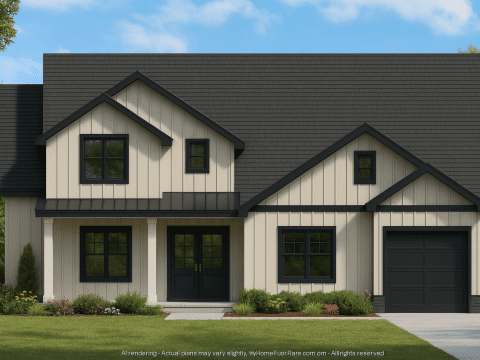 Stunning 2-Story House Plan with Craftsman Style and CAD Designs