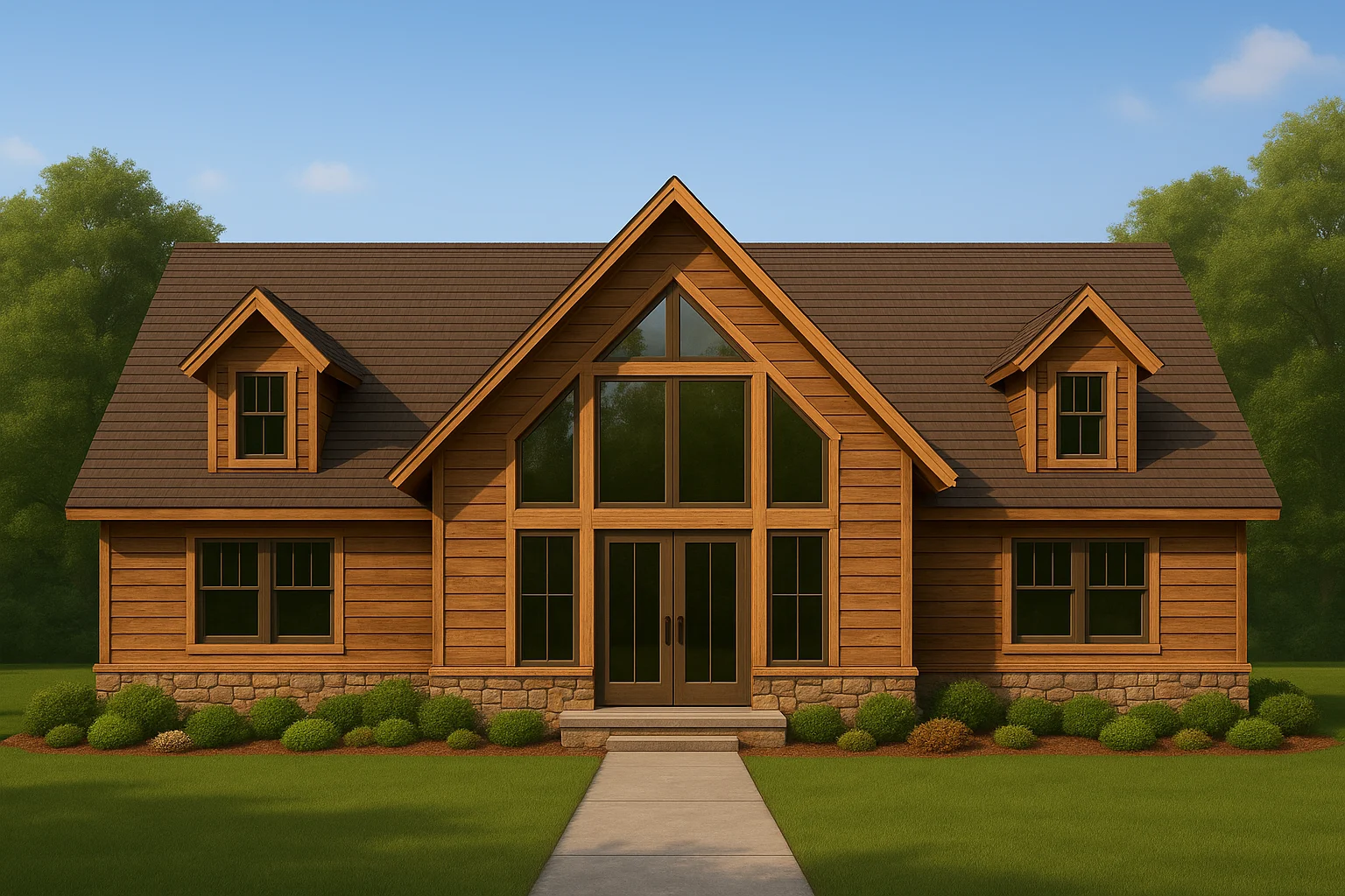 Stunning 2-Story House Plan with Modern Floor Plans & CAD Designs