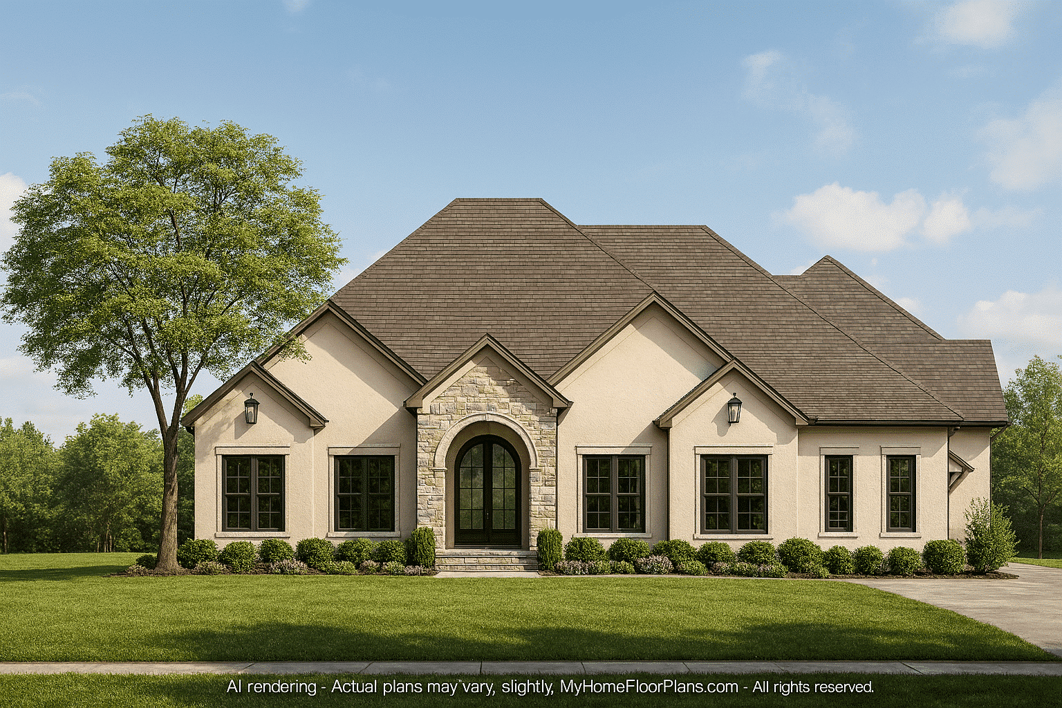 Stunning 2-Story House Plan with Modern Layout and CAD Blueprints