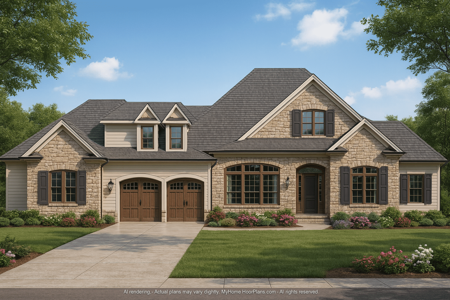 Stunning 2-Story House Plan with Spacious Basement & Luxurious Layout