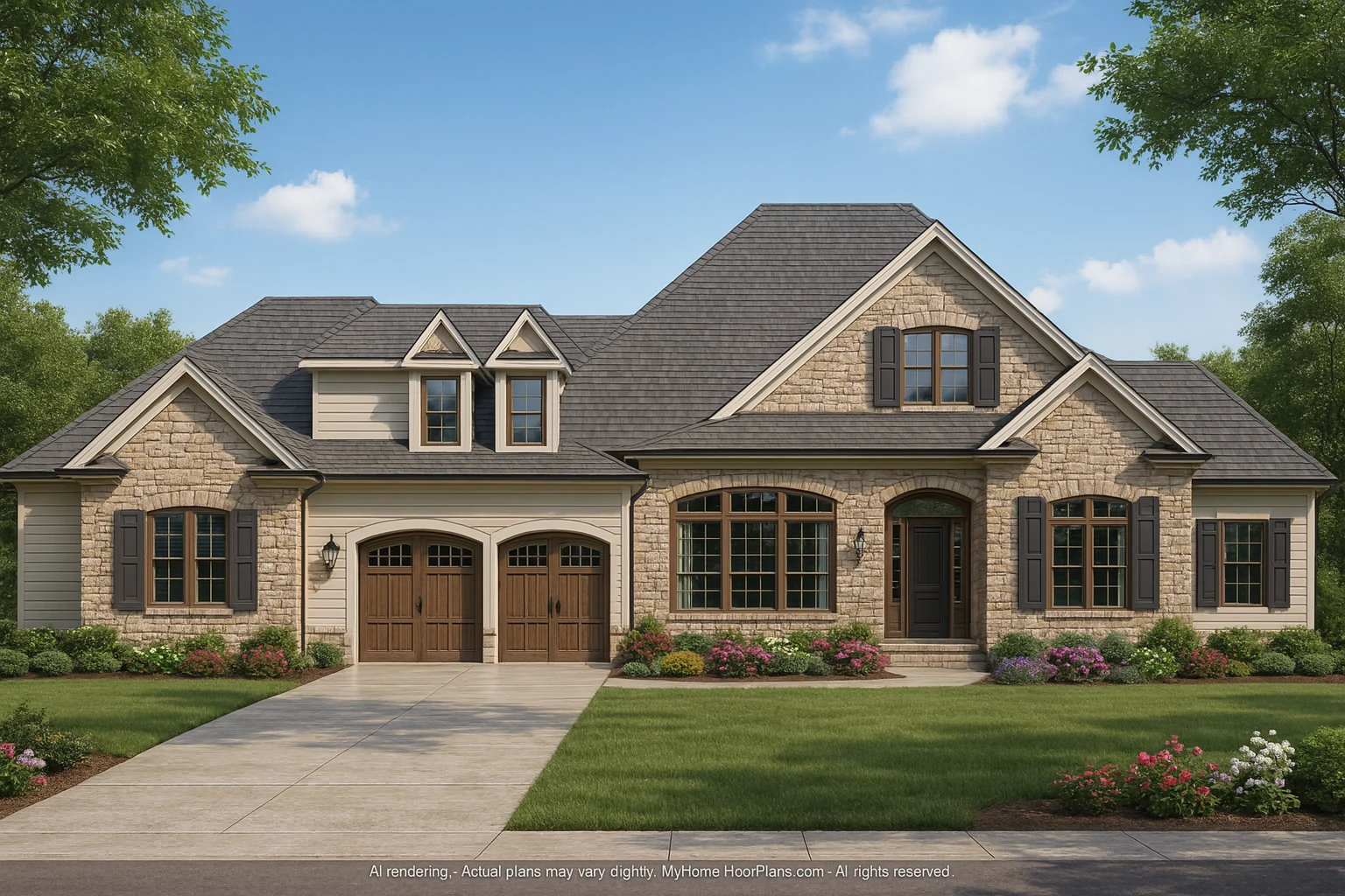 Stunning 2-Story House Plan with Spacious Basement & Luxurious Layout