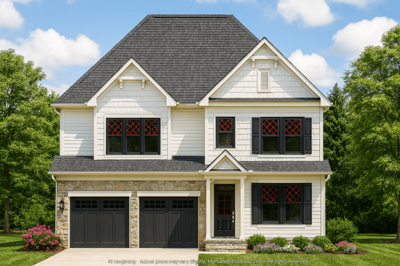 Stunning 3-Story Craftsman House Plan with Spacious Layout & CAD Files