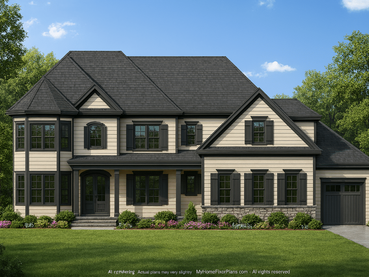 Stunning Home Plan with Open Floor Plan and CAD Designs