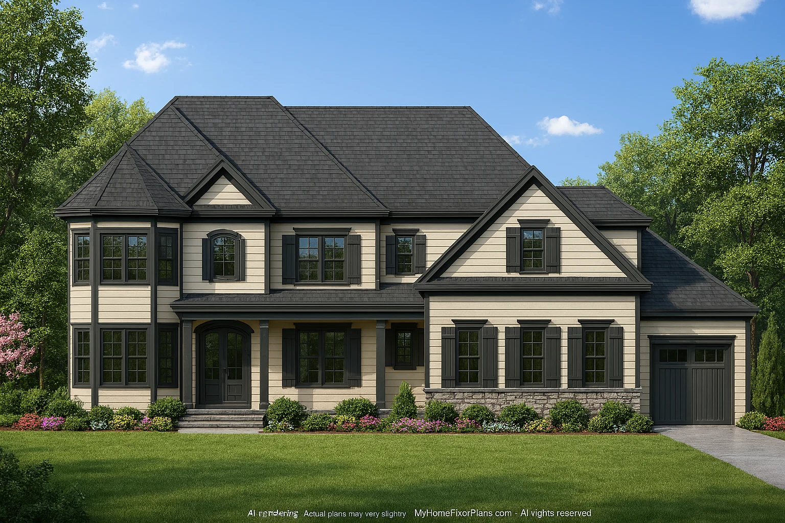 Stunning Home Plan with Open Floor Plan and CAD Designs