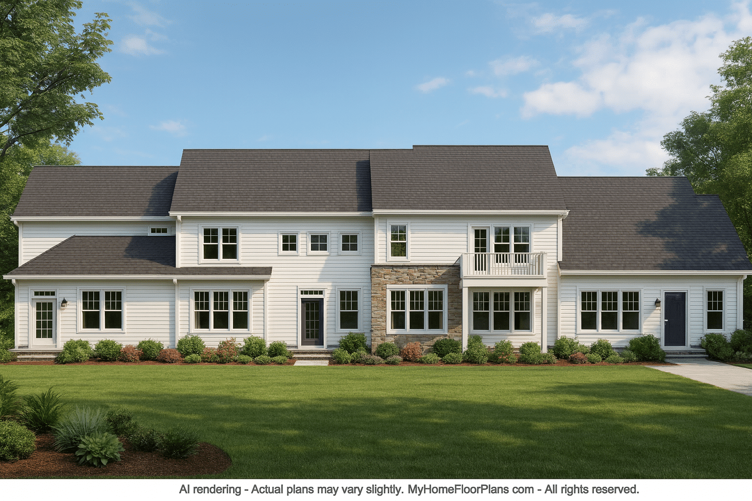 Stylish 2-Bedroom Townhome Floor Plan with CAD Blueprint Design