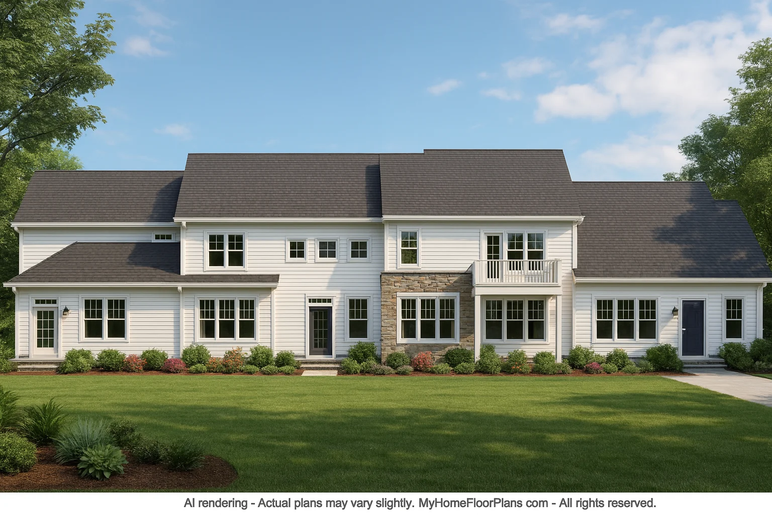 Stylish 2-Bedroom Townhome Floor Plan with CAD Blueprint Design