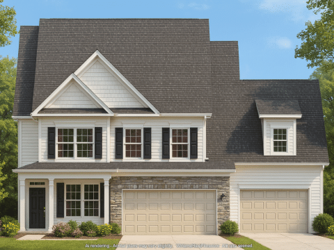 Stylish 2-Story House Plan with Colonial Farmhouse Charm