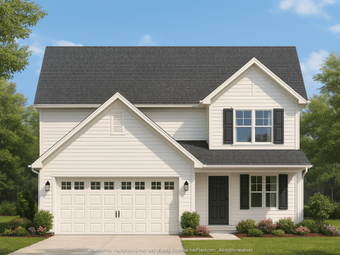 Stylish 3-Bedroom House Plan with Narrow Lot Design & CAD Blueprint