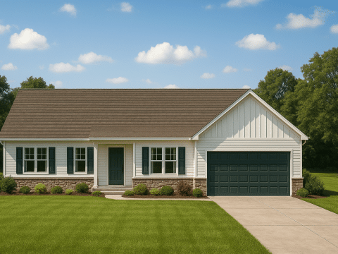 Traditional 1-Story House Plan with Craftsman Charm & CAD Blueprints