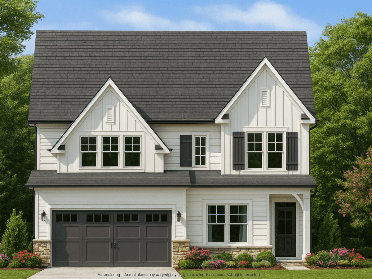 15-1791 HOUSE PLAN - Traditional 2-Story house Plan with CAD Blueprints & Designs 1 Traditional 2-Story House Plan with Craftsman Style & CAD Blueprints
