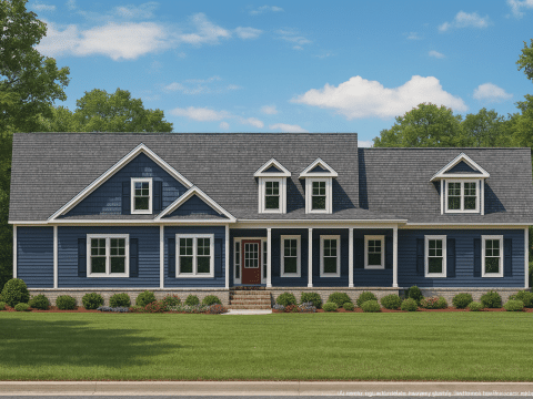 Traditional 2-Story House Plan with Spacious CAD Designs