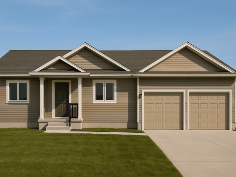 Traditional Craftsman Home Plan with 1-Story CAD Designs