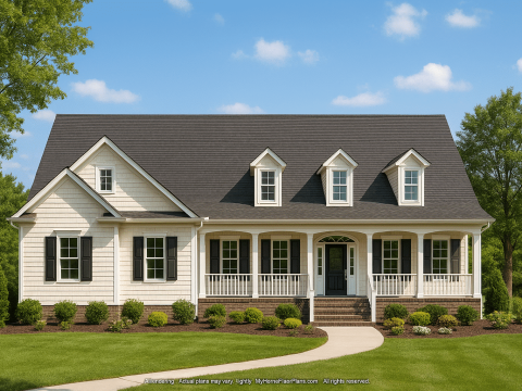 Traditional Craftsman Home Plan with Spacious Floor Designs