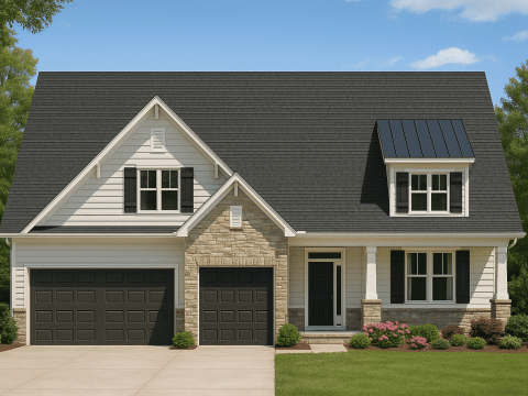 Traditional Craftsman Home Plan with Spacious Floor Layout