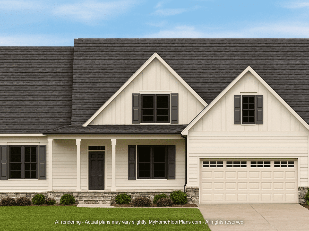 Traditional Home Plan with CAD Designs & Functional Blueprint