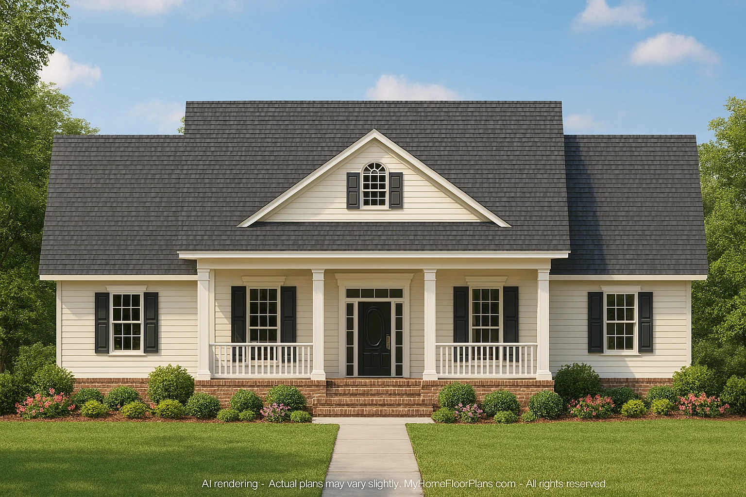 Traditional Home Plan with Spacious Floor Layout and CAD Designs