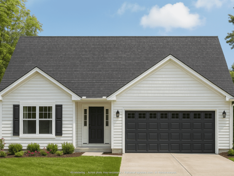Traditional Ranch House Plan with CAD Blueprint Designs