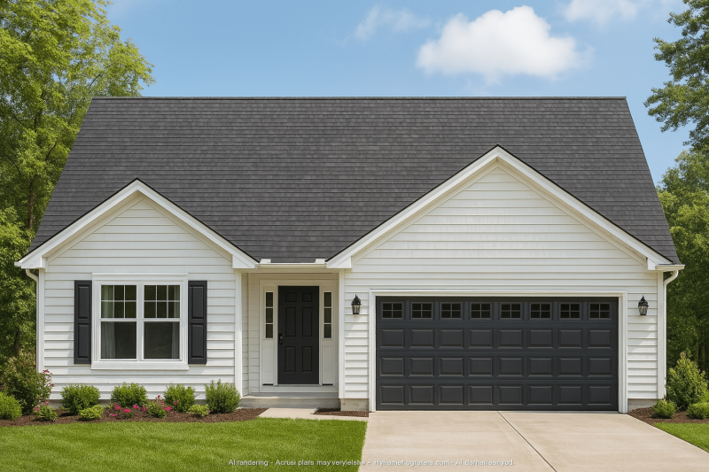 Traditional Ranch House Plan with CAD Blueprint Designs
